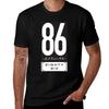 86 Eightysix Logo Tshirt Sporty Breathable Short Sleeve Tshirt