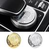 1 pezzo 48mm Copri Manopola Multimedia Controllo Centrale Auto Adesivo Per Mercedes Benz AMG GLC GLE CLA GLA W205 W211 W213 Accessori Auto