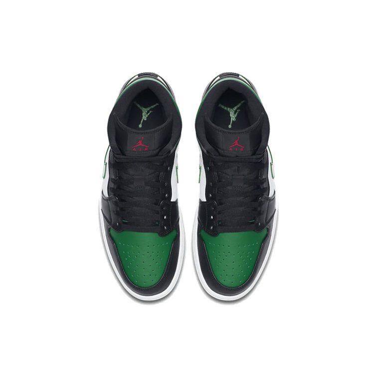Jordan 1 Mid 'Green Toe' 554724-067