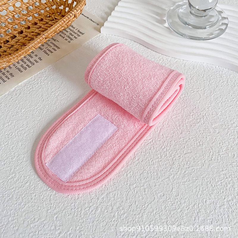 1 pièce enveloppement cosmétique lavage facial ajustable yoga femme serviette faciale bain bandeau cheveux maquillage bandeaux accessoires salon spa