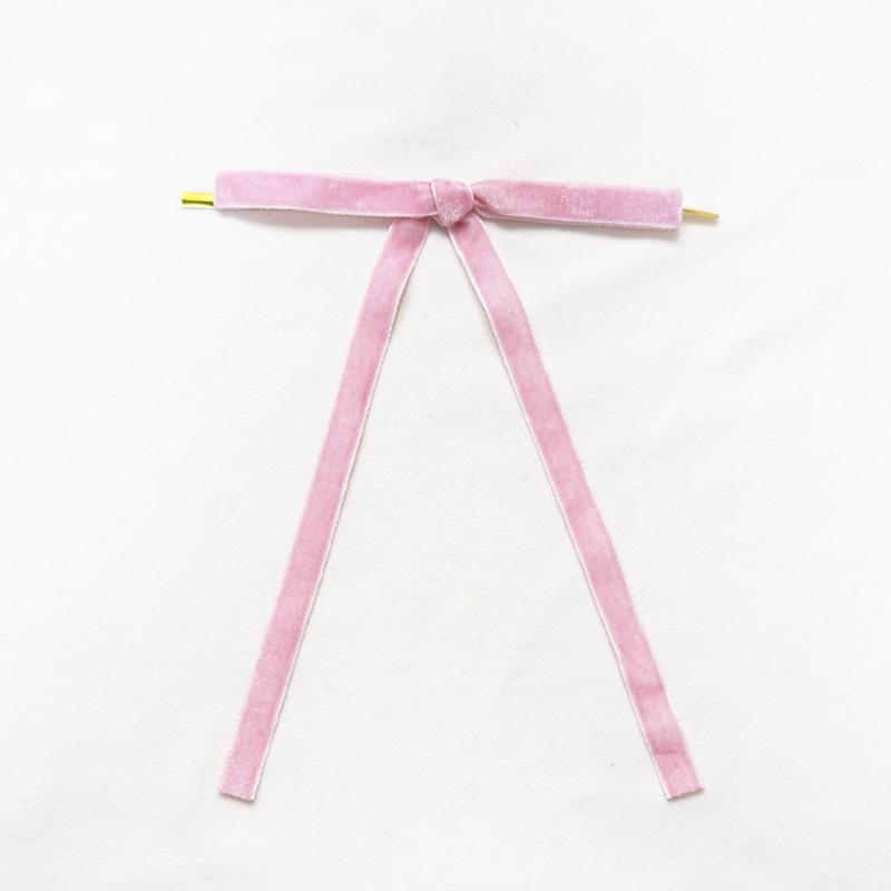 24 st Sammetsrosetter Julgransrosett Sammetsbandsrosett Vintage Kransdekoration Julklappsinslagning DIY Hantverk