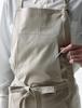 Bib Apron White Free [Seven Uniform] CT2393-0