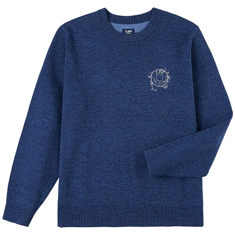 

Мужской свитер Lee 101+ с вышивкой и пуговицей-пончиком M