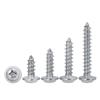 304 Stainless Steel Pan Head Self-Tapping Screws with Washer