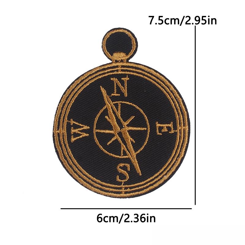 Mushroom Embroidered Tactical Patch Good Vibes Embroidery Ironing Patches Outdoor Mountain Iron On Patches For Clothing Applique