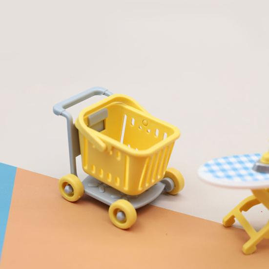 1Set Sorgfältige Verarbeitung Glatte Oberfläche Nützliche Simulierte Puppenhaus Waschmaschine Waschküche Kit