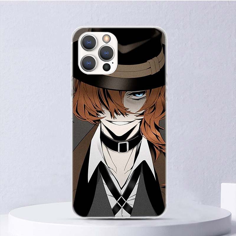 Bungo Stray Dogs Nakahara Chuuya Soft Case For iPhone 16 17 Air 16E 15 Plus 11 12 13 Mini 14 Pro Max Phone Cover Apple 7 8 SE Co