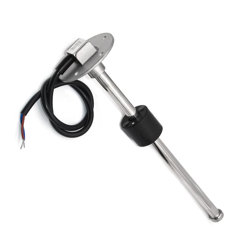 0-190Ohm Oil Tank Level Indicator Meter Sensor Water Fuel Level Sensor Stainless Steel Fuel Sending Unit 150-600mm