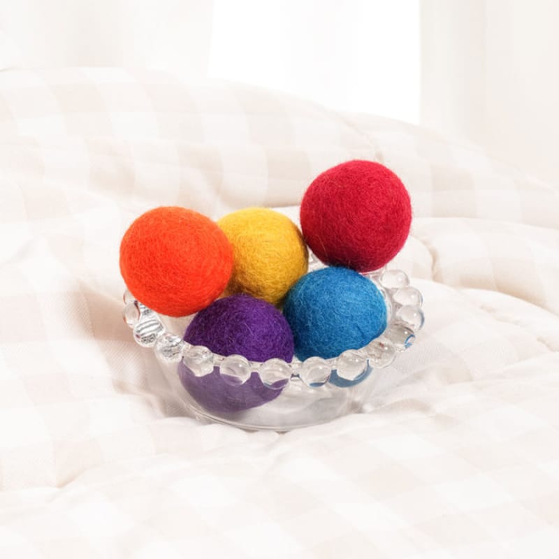 [Pet] Kediler İçin Yün Topu (3 Cm) (5P)