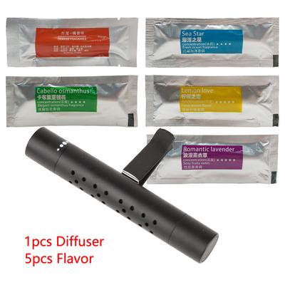 Luftauslass Aromatherapie Clip mit 5 Aromastäbchen Auto Lufterfrischer Auto Auslass Parfüm Festparfüm Diffusor 8 Arten