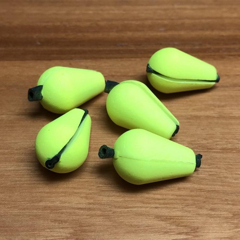 5pcs Fly Fishing Floats Floating Bobbers Water Droplets Indicators Fishing Bobbers Fishing Accessory Strikes Indicators