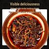 Guizhou Spezialität Fischminze-Salat mit Zhe Er Gen und roter Chilipfefferöl-Sauce