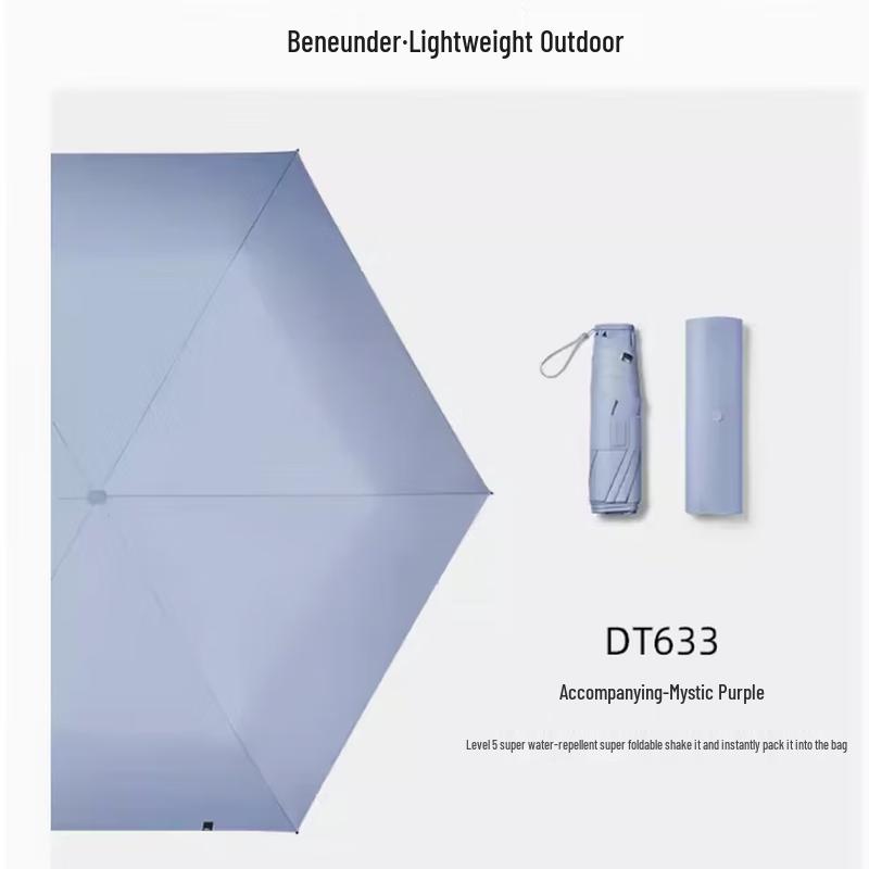 Beneath the Banana Tree UV Protection Travel Umbrella