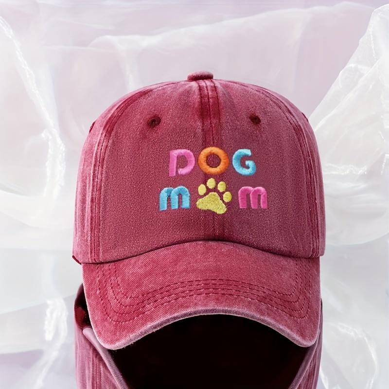 Look Stylish Custom Dog Mom Trucker Cowboy Golf Unisex Sun Hat With Custom logo High Quality Baseball Hat