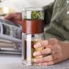 Glass Water Cup  Practical Water Bottle Plastic Leak-proof Drinking Cup  High Borosilicate Glass Tea Drink Bottle