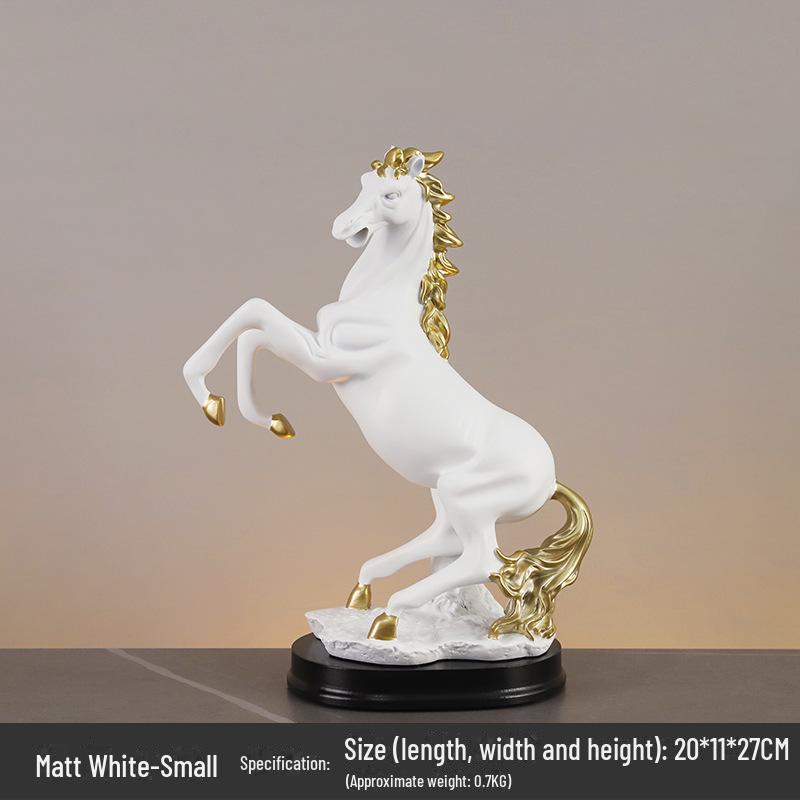 

Украшения Золотой Лошади: Достигните успеха с современными украшениями для домашнего офиса для мгновенного богатства. As shown