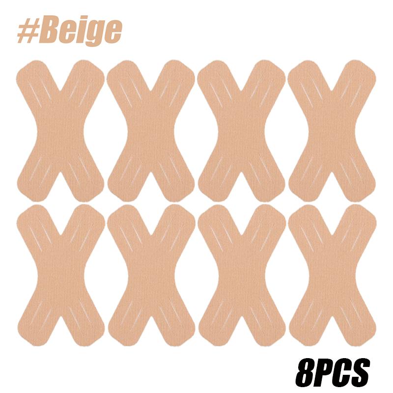 8/12PCS Kinesiology Tape Muscle Support Elastic Athletic Sports Tape Therapy Recovery Adhesive X Type for Knees Shoulder