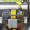 Kitchen Sink Sponge Organizer Multilayers Dish Cloth Storage Rack Kitcenwares