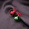 Earrings, Christmas Personality Ball Earrings, Yiwu