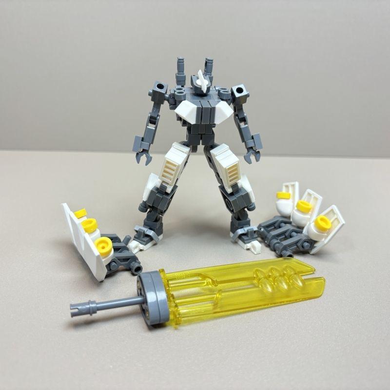 

MOC Бронированный робот Конструктор Модель Детские игрушки Оригинальный дизайн Фигурка Игл Мех Воин Набор блоков Игрушки для детей