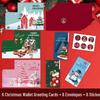 High-End Merry Christmas Money Clip Card Set