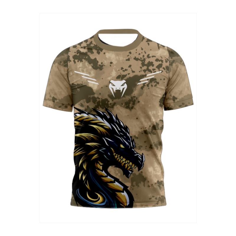 2026 Neues Heißverkauf UFC Boxkampf T-Shirt Sommer Lässig Atmungsaktiv Sport Übergröße Schnelltrocknend Kurzarm