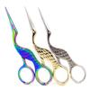 13cm Vintage Style Stork Crane Scissors Antique Cutter Embroidery Tea Scissors Beauty Scissors