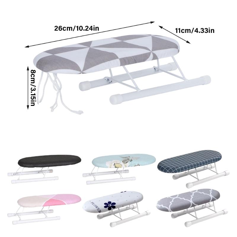 Foldable Ironing Board Lightweight Easy To Carry for Quick Touch On Shirts and Sleeves Cuffs, Neckline for Laundry