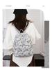Korean Fashion Nylon Backpack for Middle-Aged & Elderly Women - Casual, Small, Travel-Friendly
