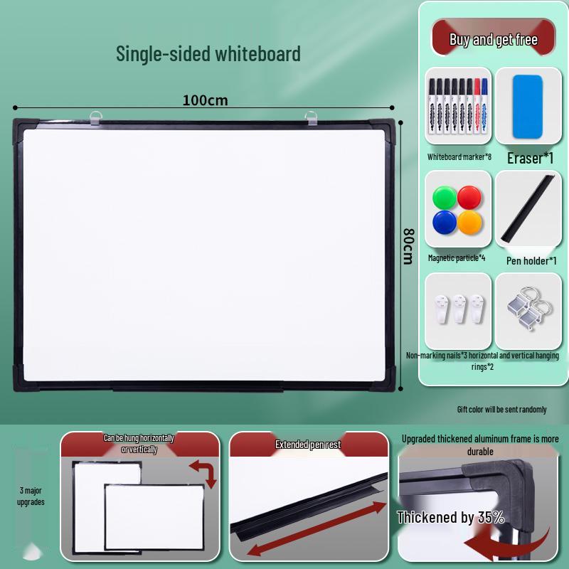 Magnetic Whiteboard for Office, Home, or Coffee Shop 