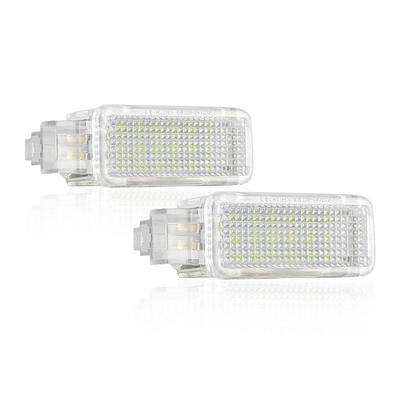 

2PC LED Car Trunk Light Auto Boot Interior Lamp For VW Golf 4/5/6 Tiguan Passat/Jetta 987 Boxster Cayman 997 911 Carrera Cayenne
