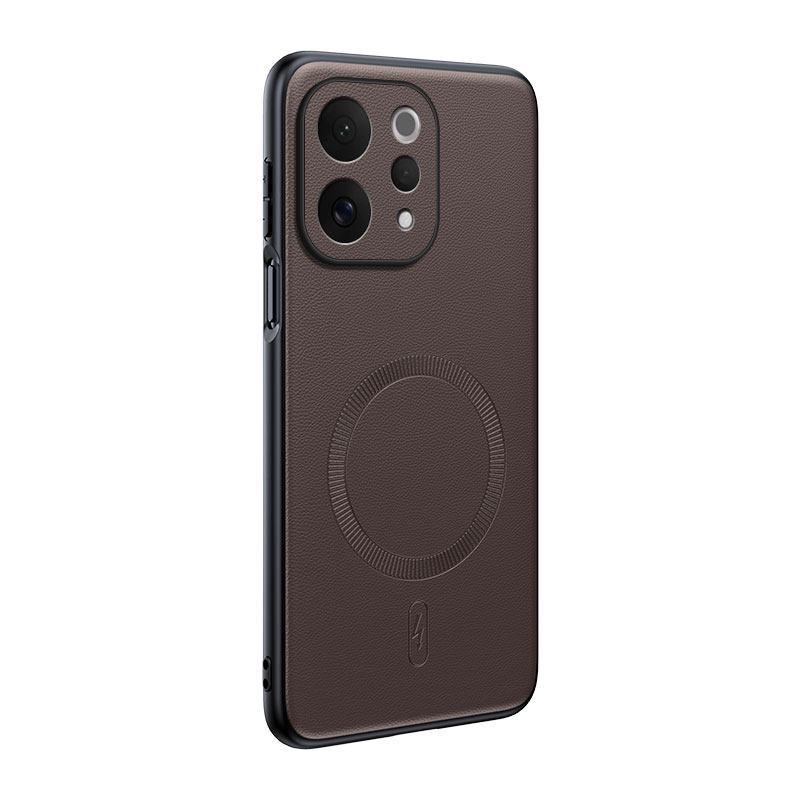 

VivoV70Elite Plain Leather Magsafe Phone Case & Protective Cover V70