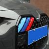 Car Styling ABS Front Grill Decoration Strips Trim Car Accessories For BMW 4 Series G22 G23 G26 2020-2025