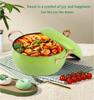 Double Ear Stew Pot,Large Capacity Non-Stick Cooking Pot, 8L, Fine Iron,  Home Health Pot, Apple, New