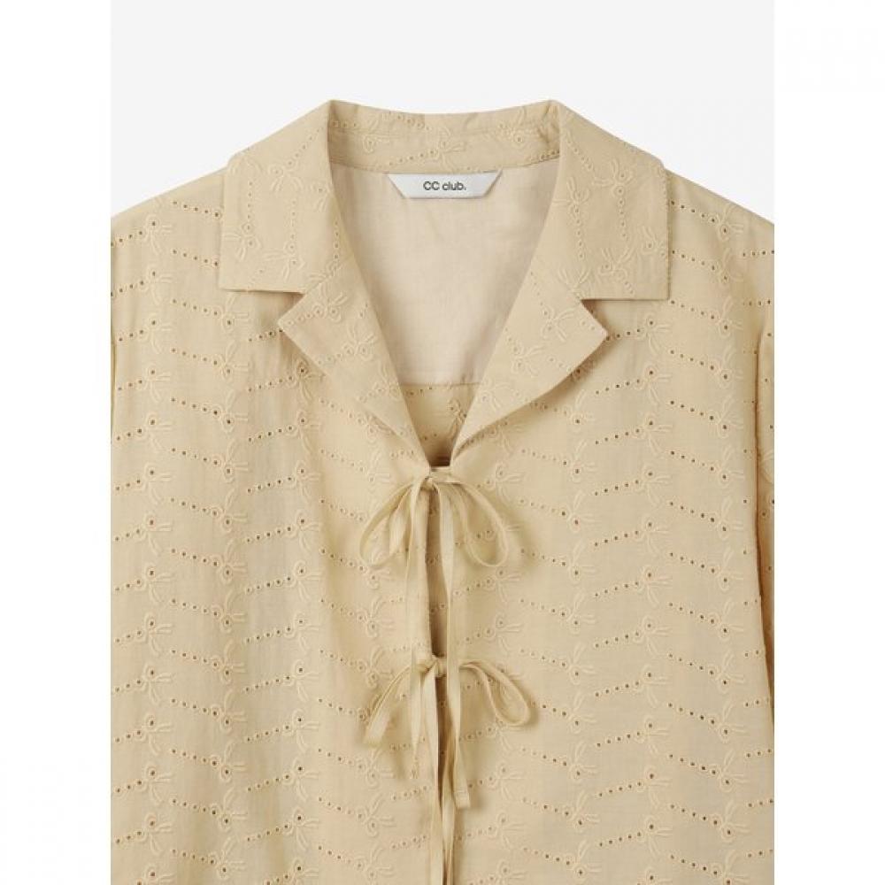 Cc Collect. Punching Lace Blouse C262msc044