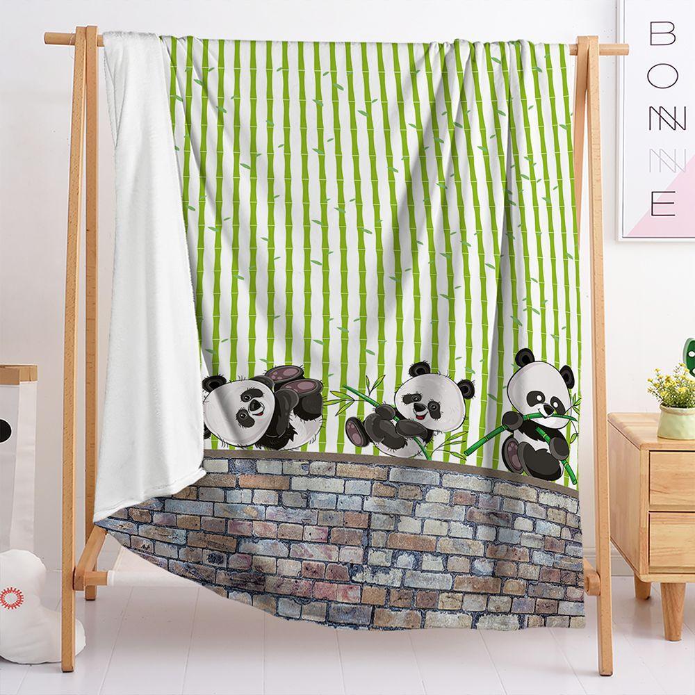 Blanket Cute Panda Blanket Flannel Bedroom Office Blanket Blanket Universal