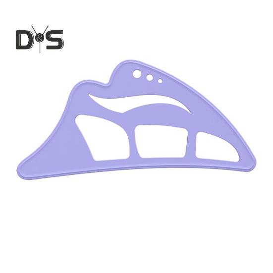 

Инструмент для нанесения трафарета для теней для век для начинающих, многоразовый помощник для нанесения теней с кисточкой для макияжа, руководство по нанесению теней для век, шаблон для нанесения теней для век 1pc фиолетовый