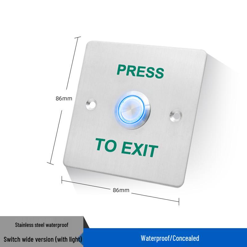 Nachi 86 Surface-Mount Waterproof Exit Reset Switch & Doorbell Button