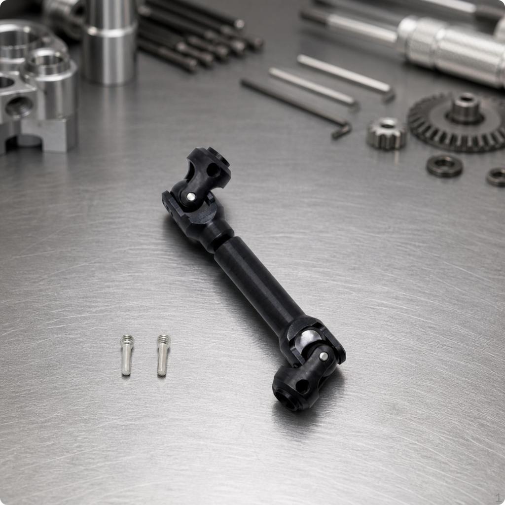 Metal RC Crawler Driveshaft Drive Shaft High Strength for Drivetrain Repairs, Trail Rigs