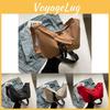 Stylish Korean Chic Casual Bag Large Capacity Elegant Solid Color Shoulder Crossbody Pillow Bag