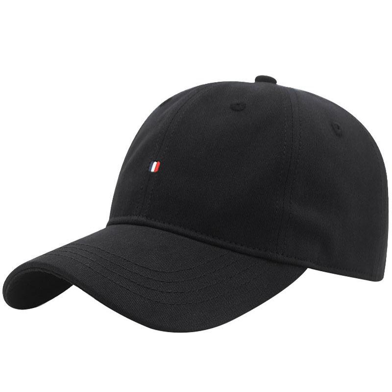 Hat Men's and Women's Big Head Circumference Soft Top Baseball Cap Washed Cotton Large Size Cap