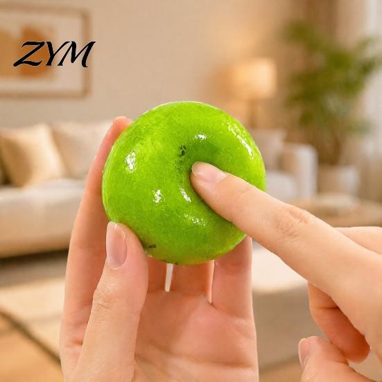 Kiwifruit Squeeze Toys 1/2Pcs Shapeable Stress Relief Toy, Fake Fidget Decompression Moldable Realistic Fruit Sensory Toy for Anxiety Portable
