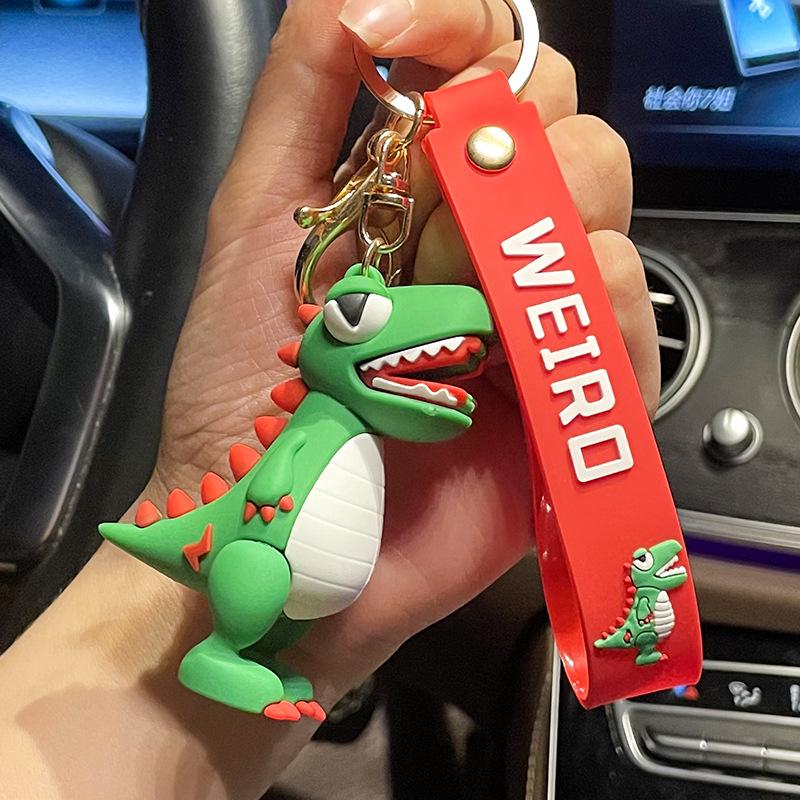 

Брелок-подвеска из эпоксидной смолы «Тираннозавр Рекс» — креативный аксессуар в виде куклы-динозавра Single OPP Bag Packaging