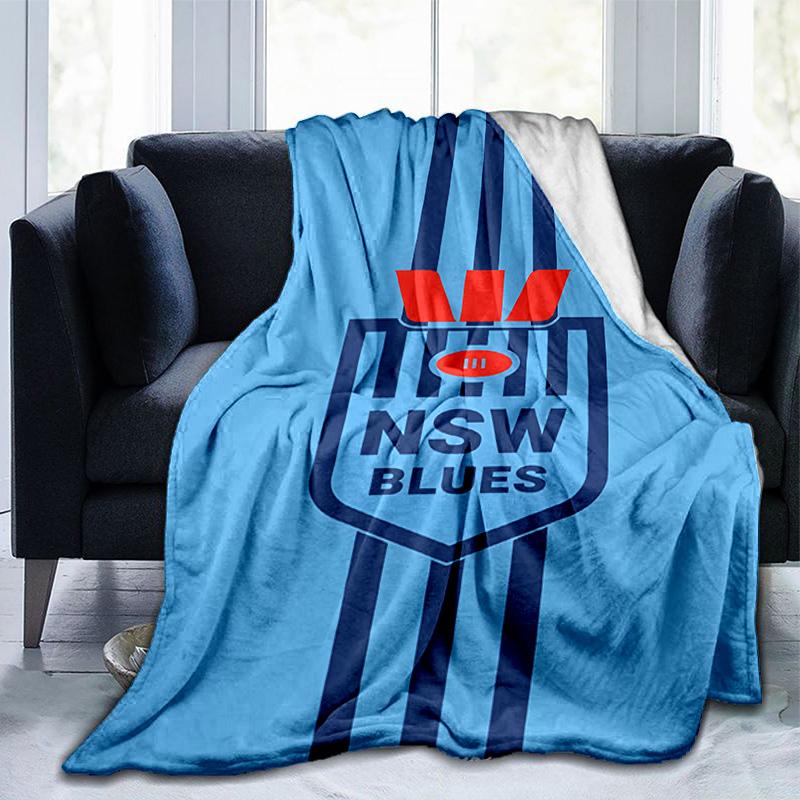 Nk Osijek Crest Design Blanket Suitable for Sofas, Beds, Offices, And Camping - Perfect Gift for Halloween Christmas