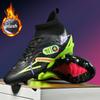 Winter Man Soccer Shoes Society Professional Grass Training Original Keep Warm Football Indoor Non Slip Football Field Boots