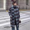 Premium Double-sided Wool Coat Loose Plaid Scarf Double-sided Woolen Wool Coat Women's
