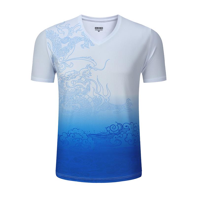 Unisex Quick-Drying Table Tennis & Badminton Training Shirt