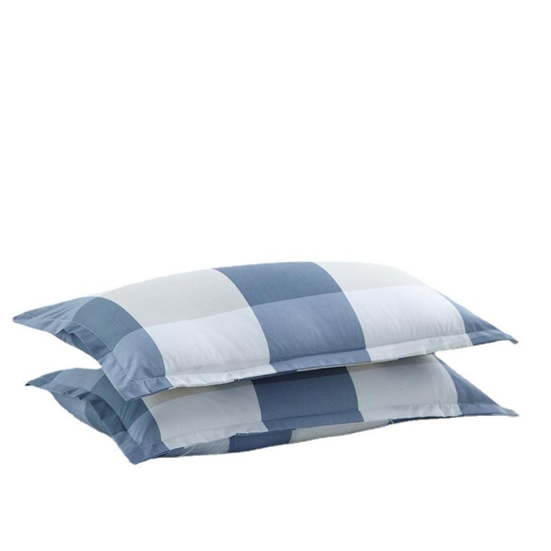 Aloe Vera Cotton Printed Pillowcase Pair, Standard Size 48x74 Cm