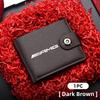 2025 Hot Men Short Leather Credit ID Card Holder Wallet Purse Clutch For Mercedes Benz AMG C180 C300 W124 W176 W177 C200 C260 GL