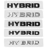 3D ABS Hybrid Letter Emblem for Mercedes Benz  C260 E260 E350 S320 S560e S400 Rear Logo Trunk Badge Car Sticker Modified